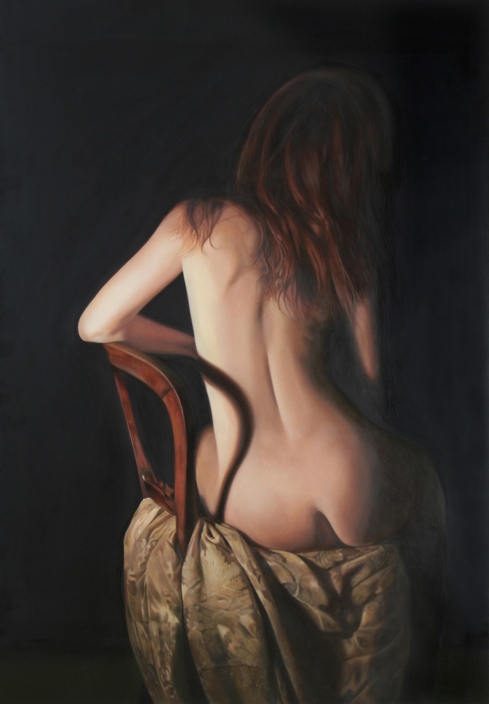 Brown Mood, 2007 – Oil on Canvas, 98 x 126 cm – Ginny Page